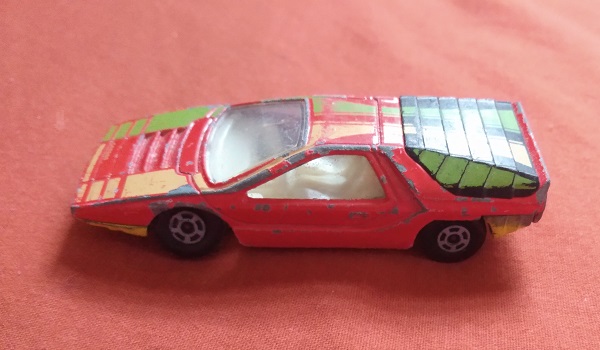 RED MATCHBOX ALFA CARABO FROM CHILDHOOD