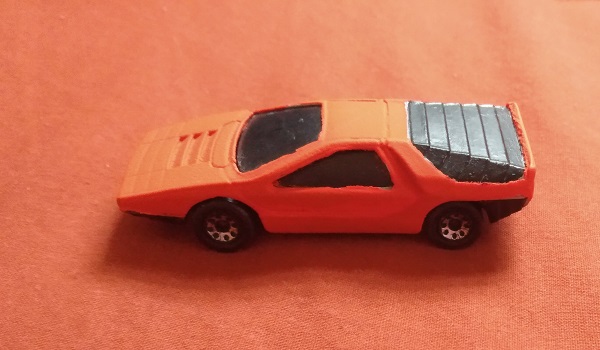RED CUSTOM PAINTED MATCHBOX