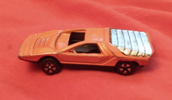ORANGE PLAYART CARABO BERTONE MISSING WINDSHIELD