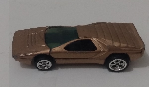 CUSTOM GOLD HOT WHEELS