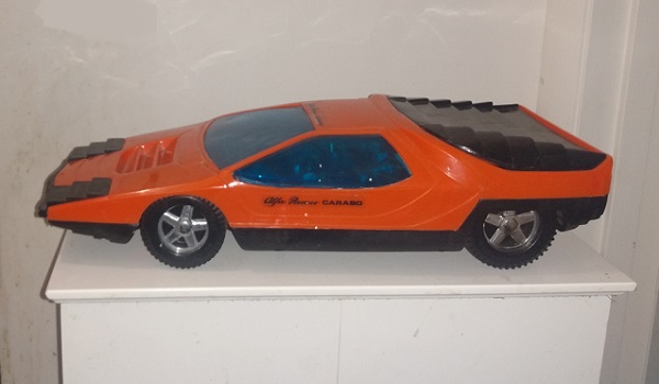 HUGE ORANGE MECHANICAL CARABO