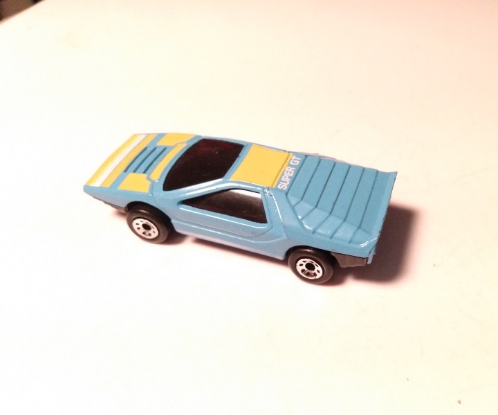 BLUE MATCHBOX ALFA CARABO