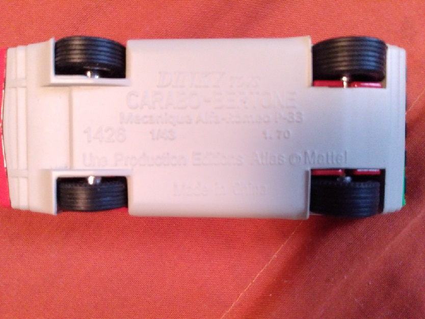 RED DINKY CARABO BERTONE