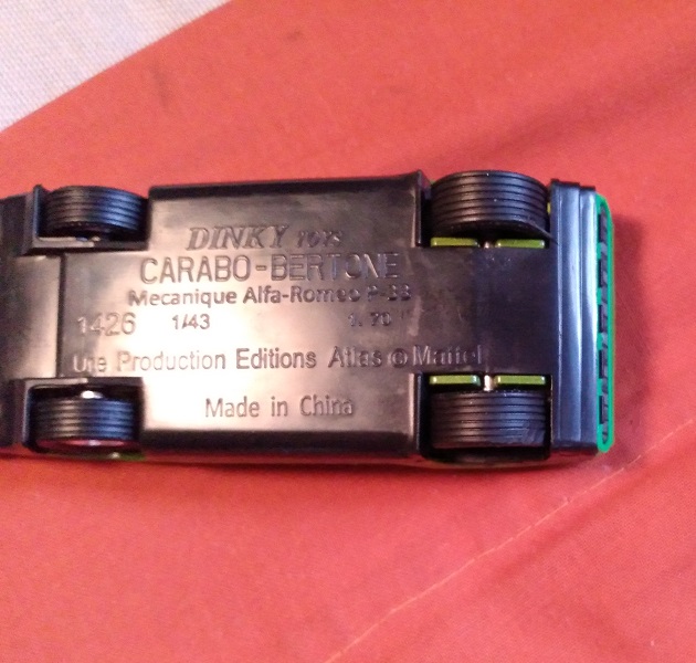 GREEN DINKY CARABO BERTONE