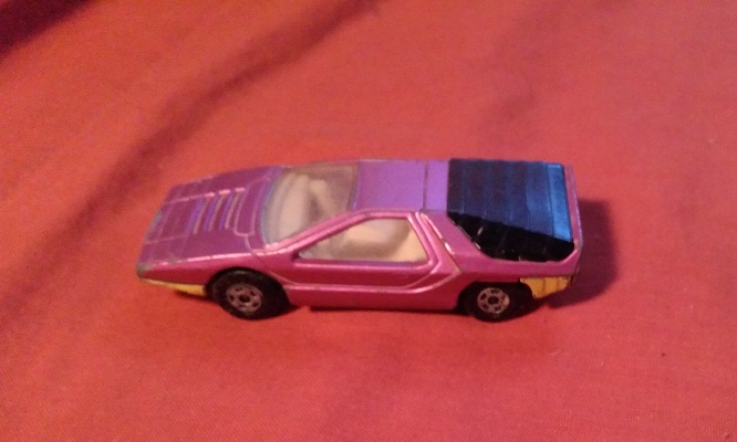 EARLY MATCHBOX ALFA CARABO - PINKISH
