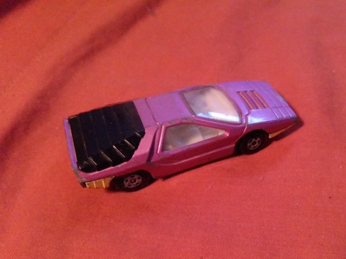 EARLY MATCHBOX ALFA CARABO - PINKISH