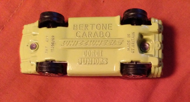 CORGI JR PURPLE BERTONE CARABO