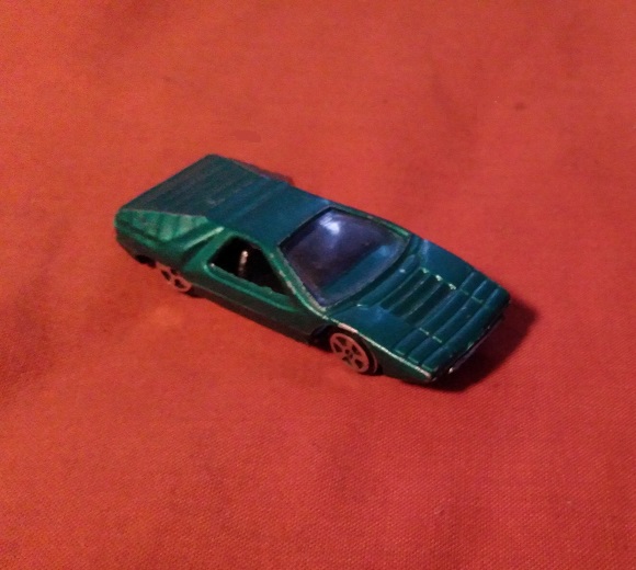 TINS TOYS DARK GREEN CARABO BERTONE T216