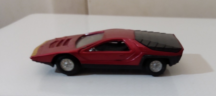 RED MERCURY CARABO BERTONE 1/43