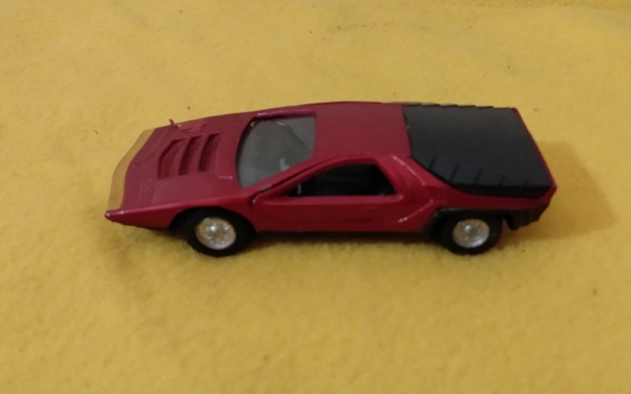 RED MERCURY CARABO BERTONE 1/43
