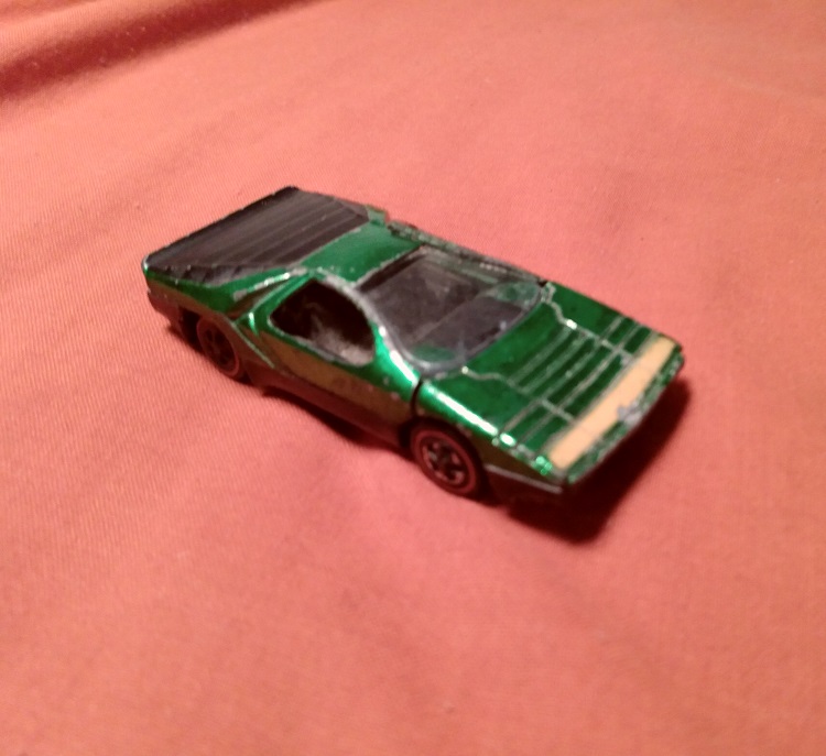 BRIGHT GREEN HOT WHEELS ALFA CARABO