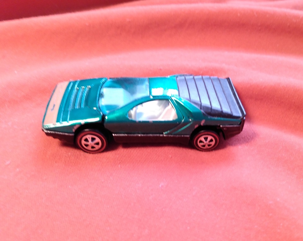AQUA GREENISH HOT WHEELS CARABO