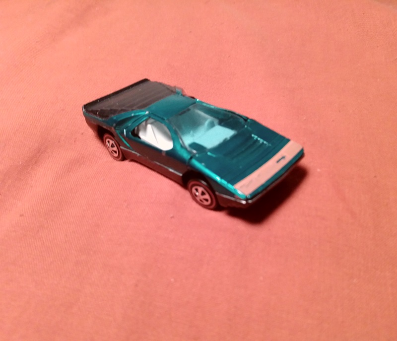 AQUA GREENISH HOT WHEELS CARABO