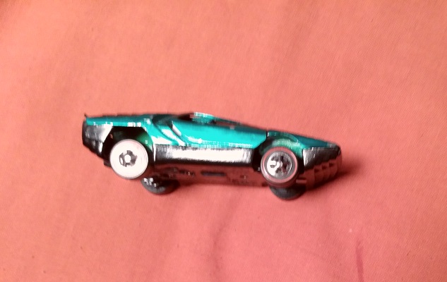 AQUA GREENISH HOT WHEELS CARABO