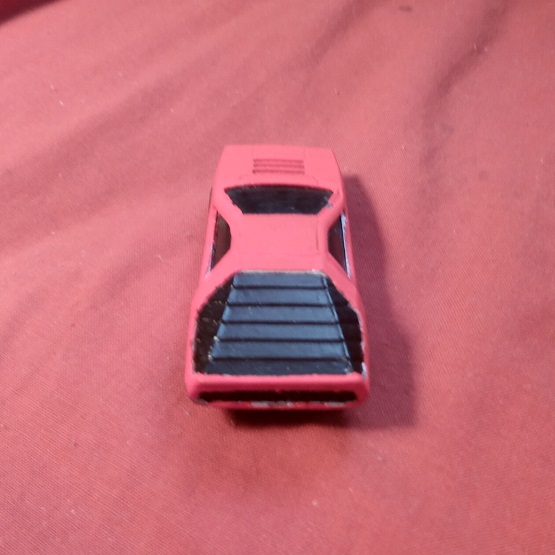 RED CUSTOM PAINTED MATCHBOX ALFA CARABO