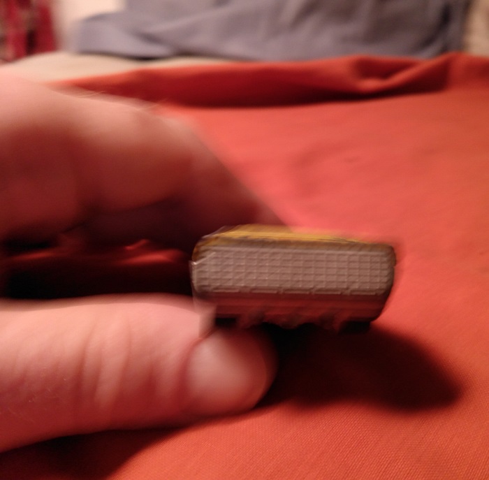 YELLOW HOT WHEELS CARABO WITH DOORS BROKEN OFF