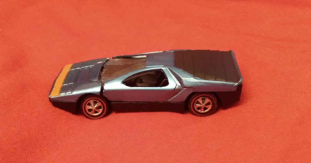 RESTORED LIGHT BLUE HOT WHEELS CARABO