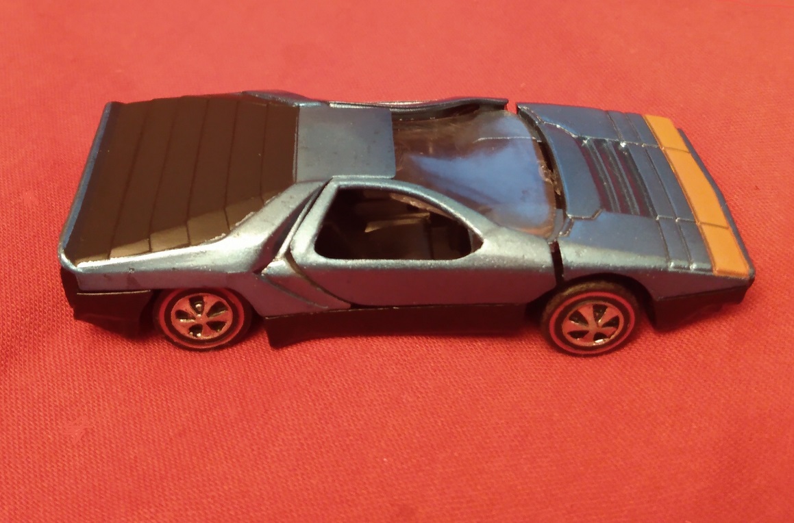 RESTORED LIGHT BLUE HOT WHEELS CARABO