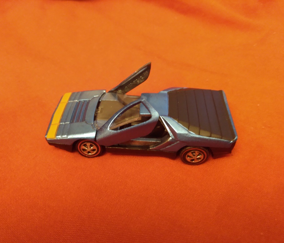RESTORED LIGHT BLUE HOT WHEELS CARABO