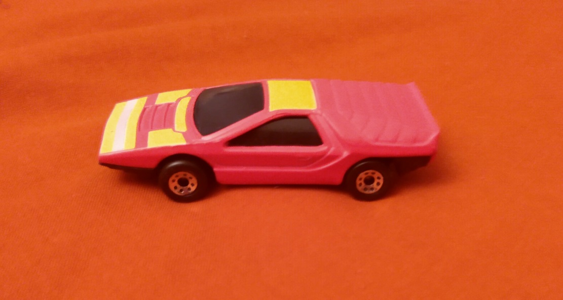 PINK MATCHBOX CARABO NEON RACER