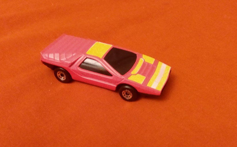 PINK MATCHBOX CARABO NEON RACER