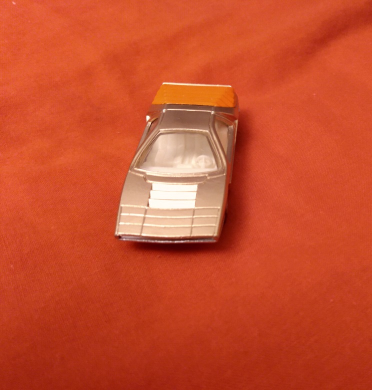 CUSTOM PAINTED GOLD MATCHBOX ALFA CARABO