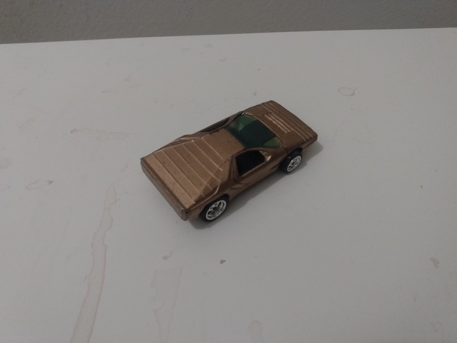 GOLD CUSTOM HOT WHEELS ALFA CARABO