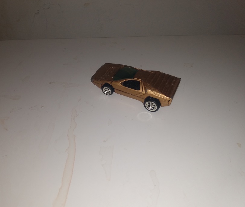 GOLD CUSTOM HOT WHEELS ALFA CARABO