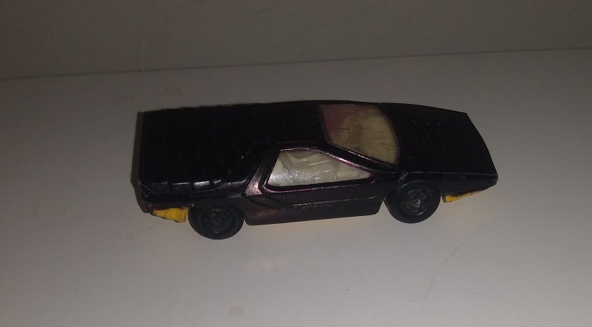 BLACK PAINTED MATCHBOX ALFA CARABO