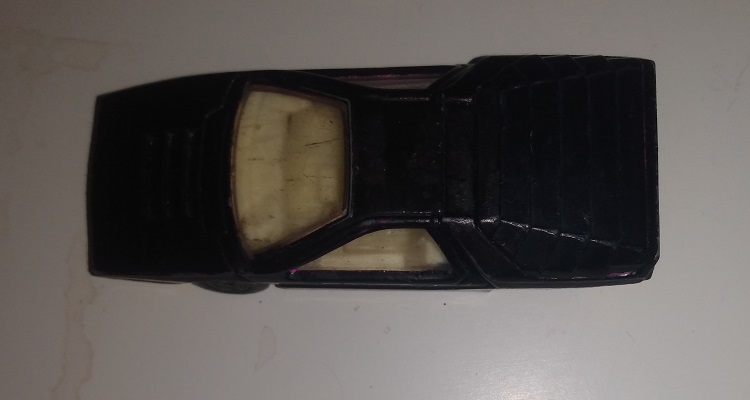 BLACK PAINTED MATCHBOX ALFA CARABO