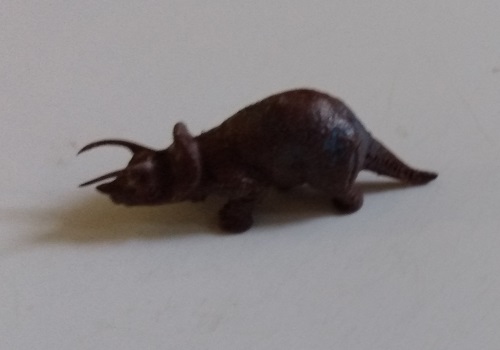 SMALL MUSEUM TRICERATOPS