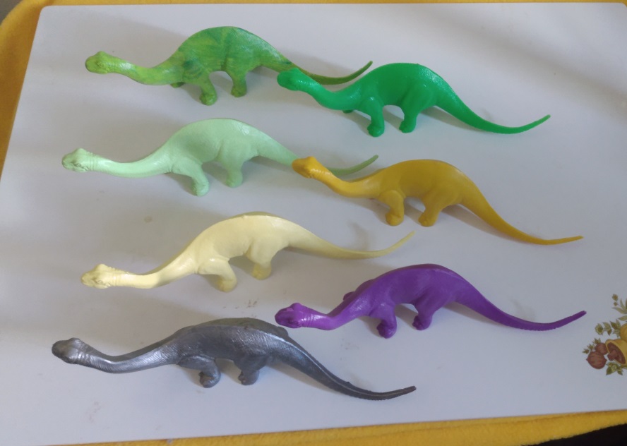 COLORFUL MARX BRONTOS AND RECASTS