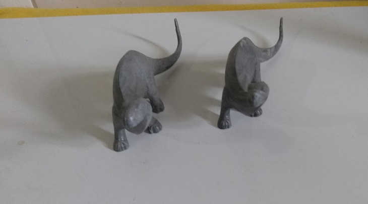 REVISED MARBLED MARX BRONTOS