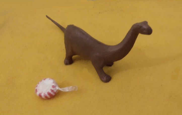 BROWN MARX BRONTOSAURUS NEAR A MINT