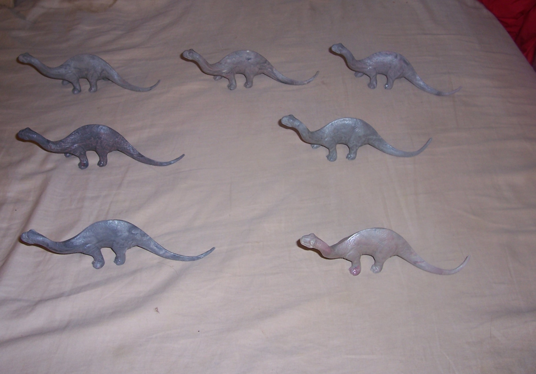 MARX MARBLED BRONTOSAURUS PACK