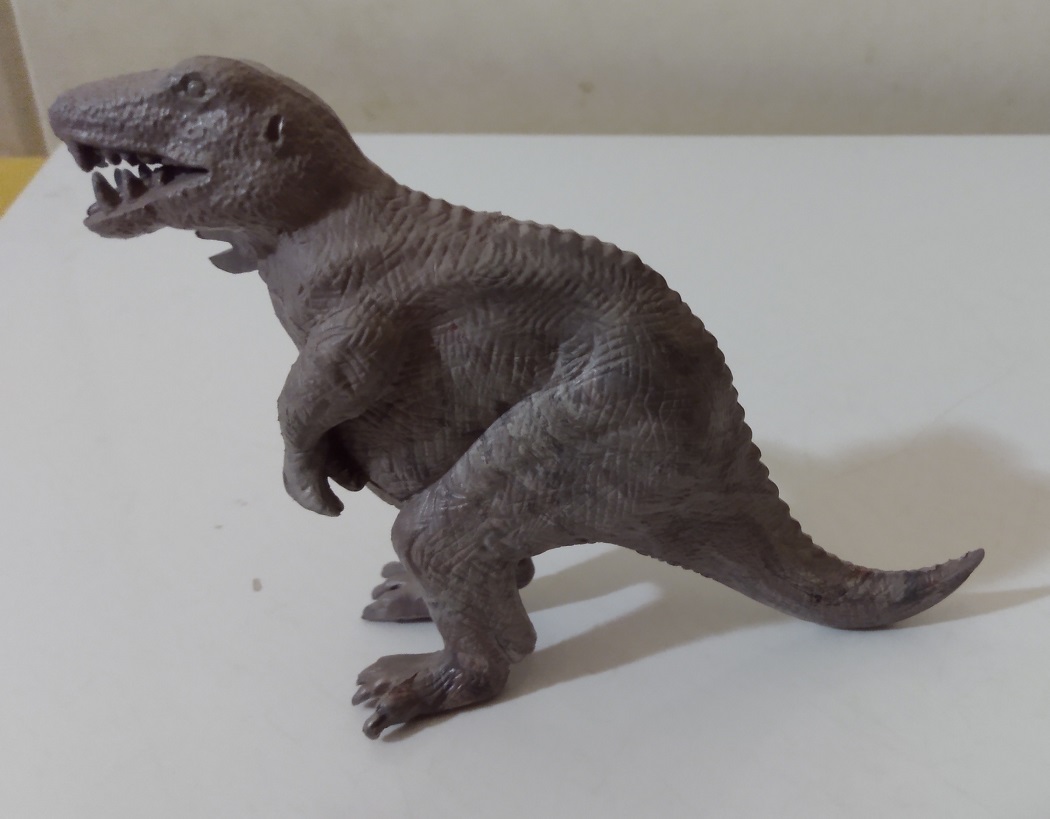 LARGE MARBLED MARX TYRANNOSAURUS REX