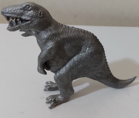 LARGE SILVER TYRANNOSAURUS REX