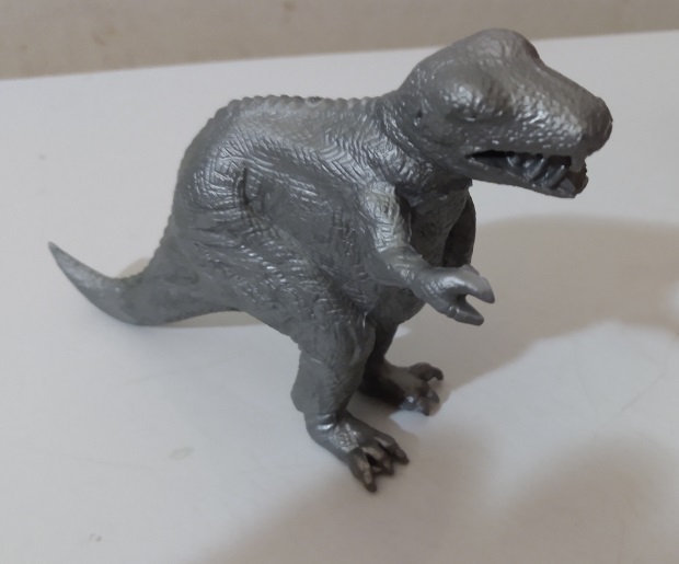 LARGE SILVER TYRANNOSAURUS REX