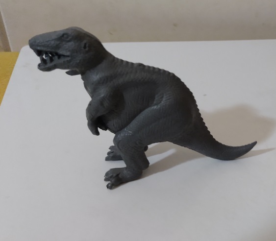 LARGE DARK GRAY TYRANNOSAURUS REX