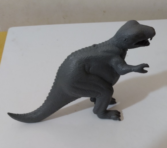 LARGE DARK GRAY TYRANNOSAURUS REX