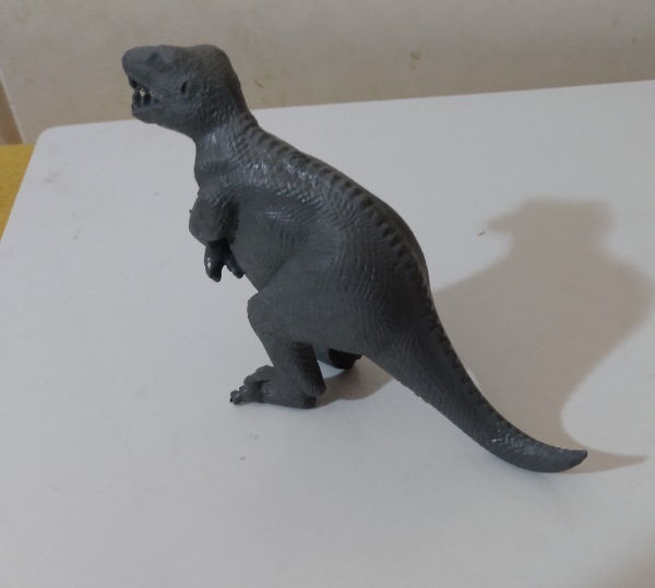 LARGE DARK GRAY TYRANNOSAURUS REX