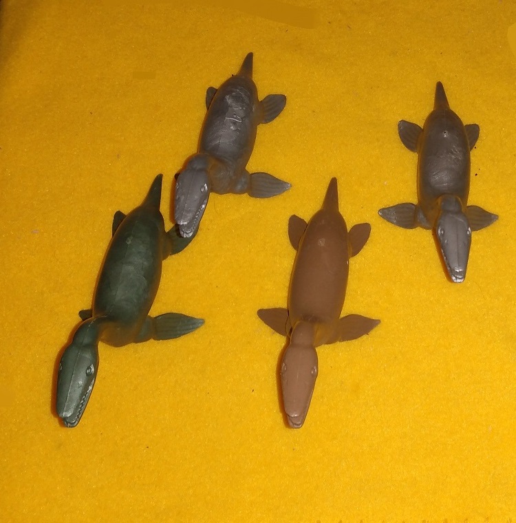 FOUR RARE MARX KRONOSAURS