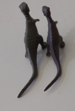 MARX REVISED MOLD TYRANNOSAURUS REX FIGURES