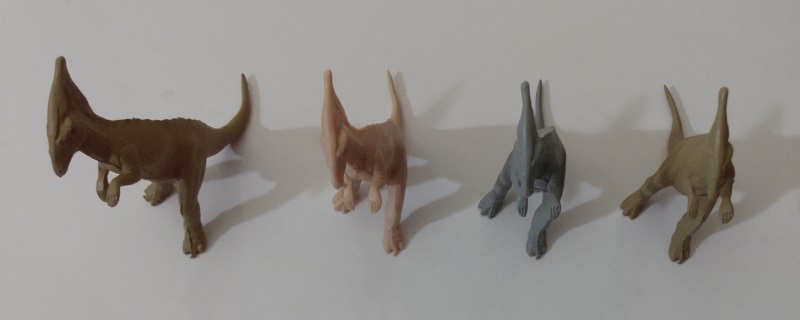 FOUR MARX PARASAUROLOPHUS