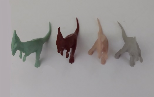 FOUR MARX PARASAUROLOPHUS