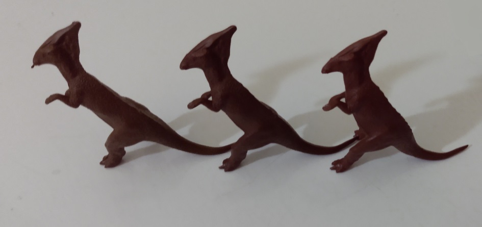 THREE BROWN MARX PARASAUROLOPHUS