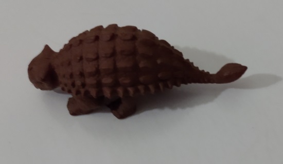 BROWN ANKYLOSAURUS
