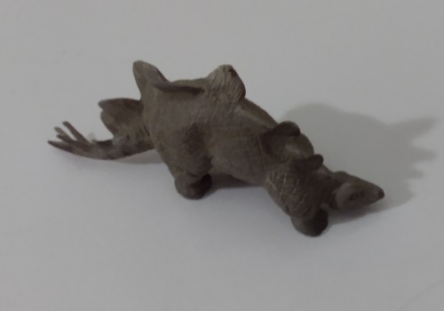 GRAY STEGOSAURUS