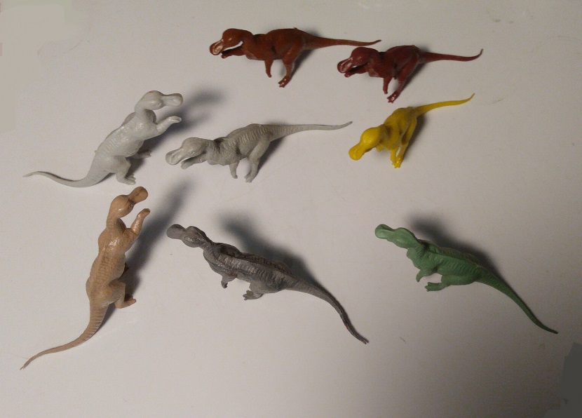 EIGHT MARX TRACHODONS