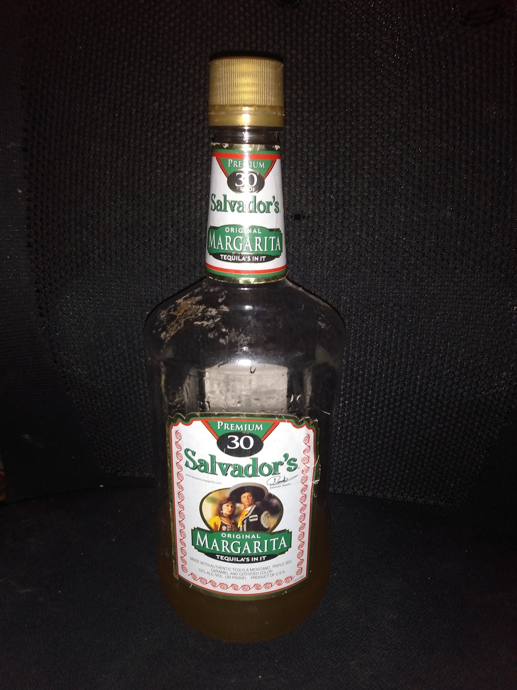 BOTTLE OF SALVADOR'S MARGARITA